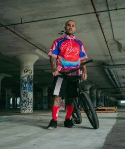 Always On Tour AOT Tour Jersey - Red/Blue Latest