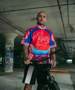 Always On Tour AOT Tour Jersey - Red/Blue Latest