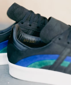 Adidas X Book Works Campus 80 - Core Black/Bold Blue/Collegiate Green