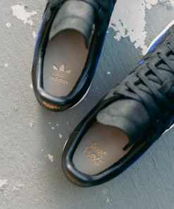 Adidas X Book Works Campus 80 - Core Black/Bold Blue/Collegiate Green