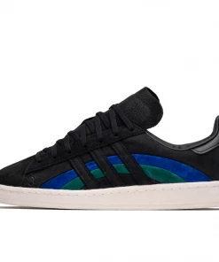 Adidas X Book Works Campus 80 - Core Black/Bold Blue/Collegiate Green