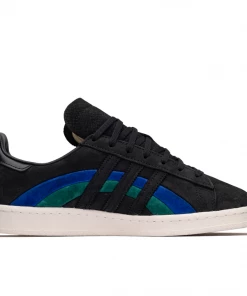 Adidas X Book Works Campus 80 - Core Black/Bold Blue/Collegiate Green