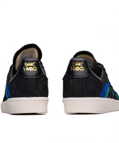 Adidas X Book Works Campus 80 - Core Black/Bold Blue/Collegiate Green