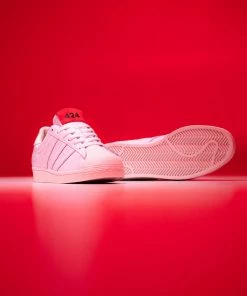 Adidas X 424 Shelltoe - Core White/Scarlet
