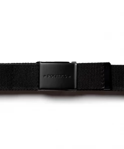 Sneaker Politics Politics Always Ready Web Belt - Black Latest