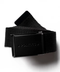 Sneaker Politics Politics Always Ready Web Belt - Black Latest