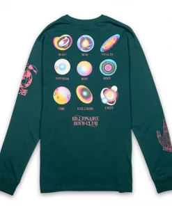 Billionaire Boys Club Moon Salutations L/S Tee - Botanical Garden