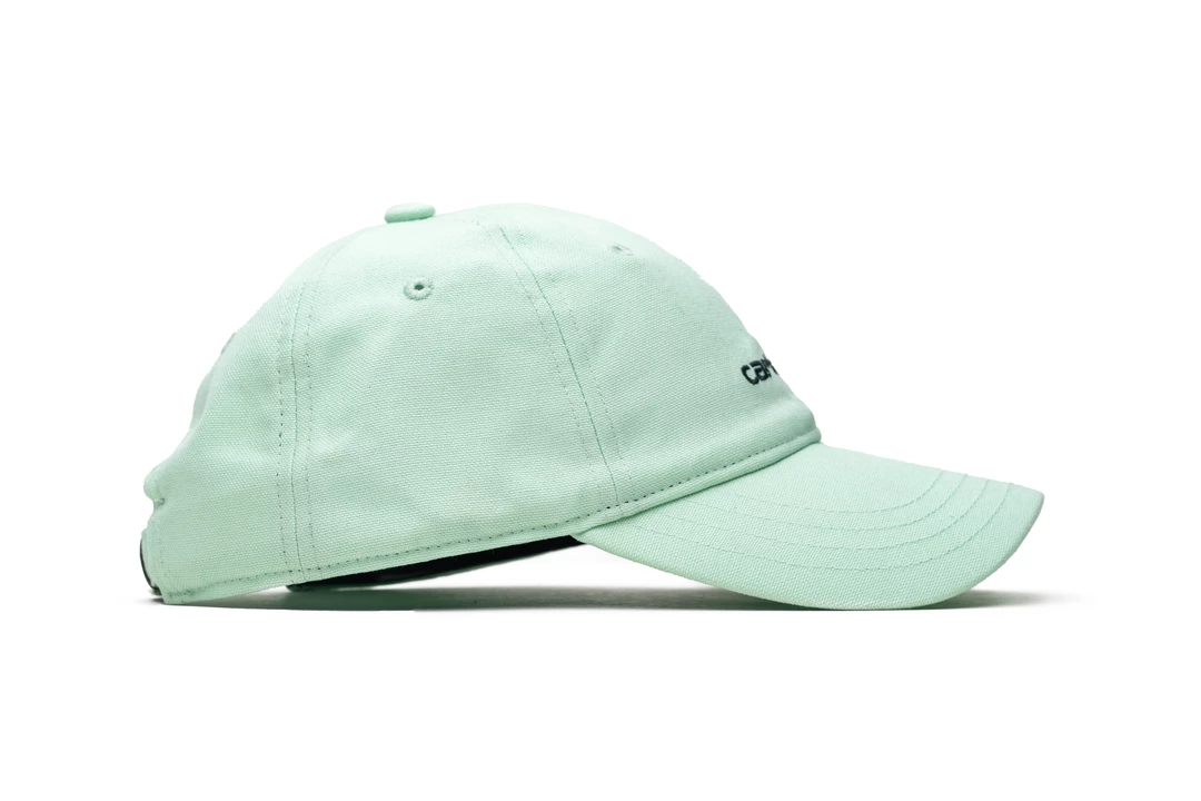 Latest Carhartt WIP Canvas Script Hat - Pale Spearmint 2 Latest Carhartt WIP Canvas Script Hat - Pale Spearmint