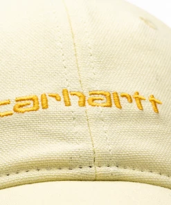Carhartt WIP Canvas Script Hat - Soft Yellow 11 Carhartt WIP Canvas Script Hat - Soft Yellow