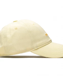Carhartt WIP Canvas Script Hat - Soft Yellow