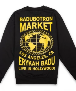 Market X Erykah Badu Badubotron Crewneck - Black