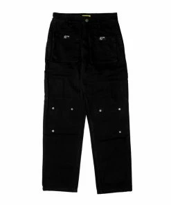 Chinatown Market Snap Carpenter Pants - Black