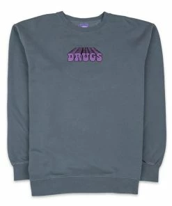 Cold World Drug War Crewneck - Blue
