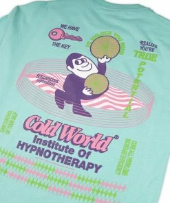 Cold World Hypnotized Tee - Celadon Latest