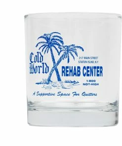 Latest Cold World Rehab Rocks Glass