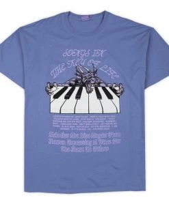 Latest Cold World Songs In The Key Of Life Tee - Purple