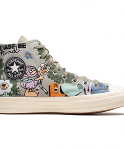 Converse Chuck 70 Floral - Slate Sage/Multi/Egret