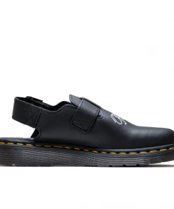 Dr. Martens Dr Martens X Pleasures Jorge Mule - Black Nappa