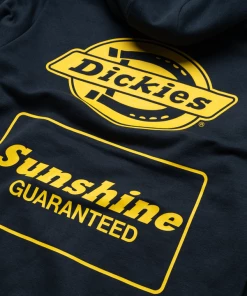 Dickies X New York Sunshine Graphic Fleece Hoodie - Navy