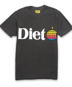 Diet Starts Monday Apple Tee - Black