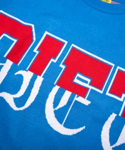 Diet Starts Monday Split Sweater - Blue