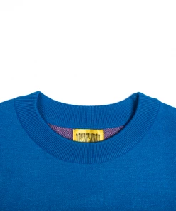 Diet Starts Monday Split Sweater - Blue