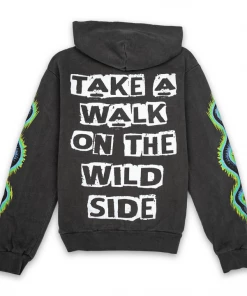 Diet Starts Monday Wild Side Hoodie - Vintage Black