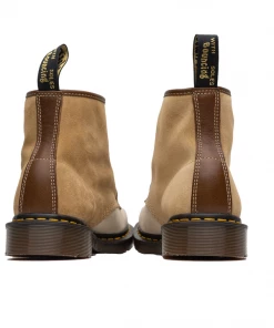 Dr. Martens 101 Suede Ankle Boot - Repello Calf Sand/Chalk Latest