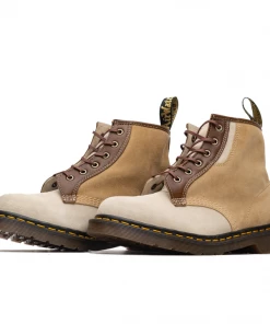 Dr. Martens 101 Suede Ankle Boot - Repello Calf Sand/Chalk Latest