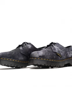 Dr. Martens X Pleasures 1461 Bex - Black/White Tie Dye