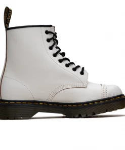 Dr. Martens 1460 Bex Toe Cap - White Quilon