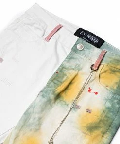 En Noir Cash Denim - Green Tiedye