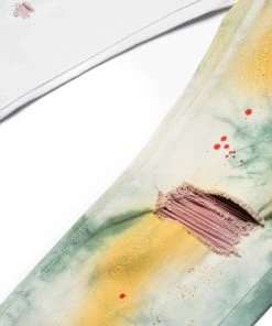 En Noir Cash Denim - Green Tiedye