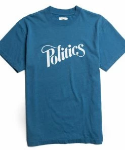 Sneaker Politics Latest Politics Every Days Tee - Lapis Blue