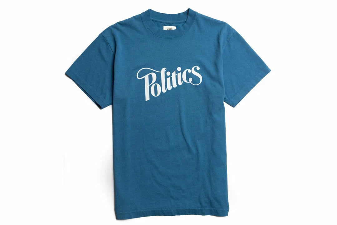 Sneaker Politics Latest Politics Every Days Tee - Lapis Blue 1 Sneaker Politics Latest Politics Every Days Tee - Lapis Blue