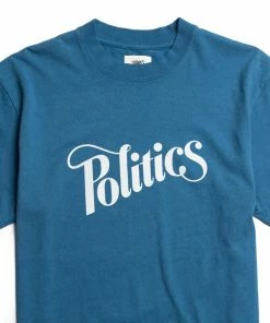 Sneaker Politics Latest Politics Every Days Tee - Lapis Blue