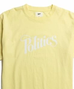 Sneaker Politics Politics Every Days Tee - Tender Yellow Latest