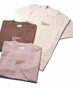 Sneaker Politics Latest Politics Every Days Tee - Almond Peach