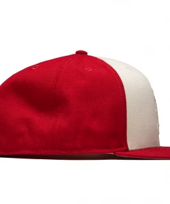 New Era X Fear Of God 59FIFTY Fitted Hat - Red/White Latest