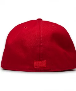 New Era X Fear Of God 59FIFTY Fitted Hat - Red/White Latest