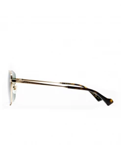 Latest Gucci Pilot Sunglasses - Gold/Green 12 Latest Gucci Pilot Sunglasses - Gold/Green