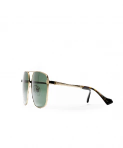 Latest Gucci Pilot Sunglasses - Gold/Green 13 Latest Gucci Pilot Sunglasses - Gold/Green