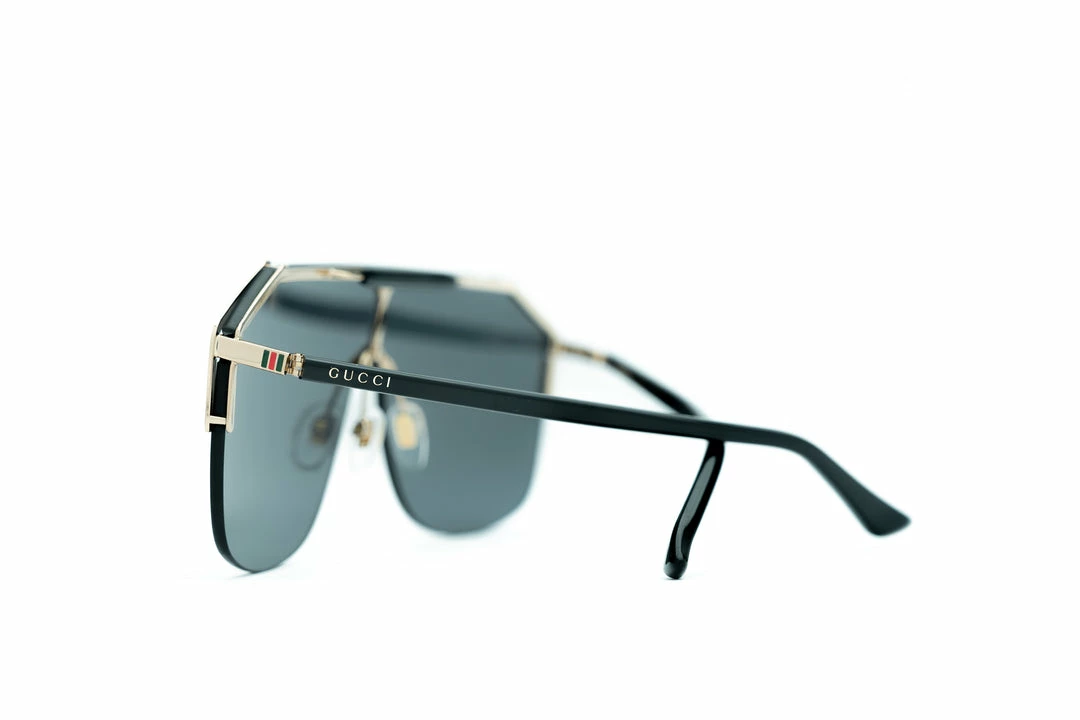 Gucci Panorama Sunglasses - Gold/Grey Latest 4 Gucci Panorama Sunglasses - Gold/Grey Latest