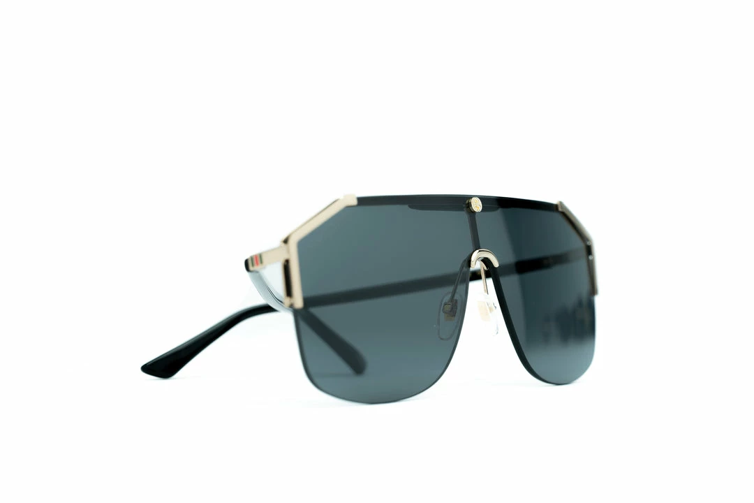Gucci Panorama Sunglasses - Gold/Grey Latest 5 Gucci Panorama Sunglasses - Gold/Grey Latest