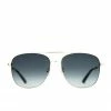Latest Gucci Pilot Sunglasses - Gold/Grey