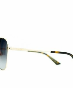 Latest Gucci Pilot Sunglasses - Gold/Grey