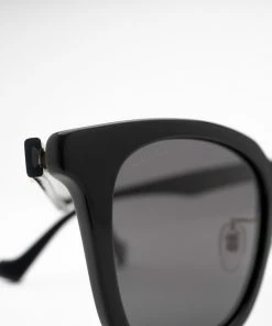 WMNS Gucci Square Sunglasses - Black/Grey Latest