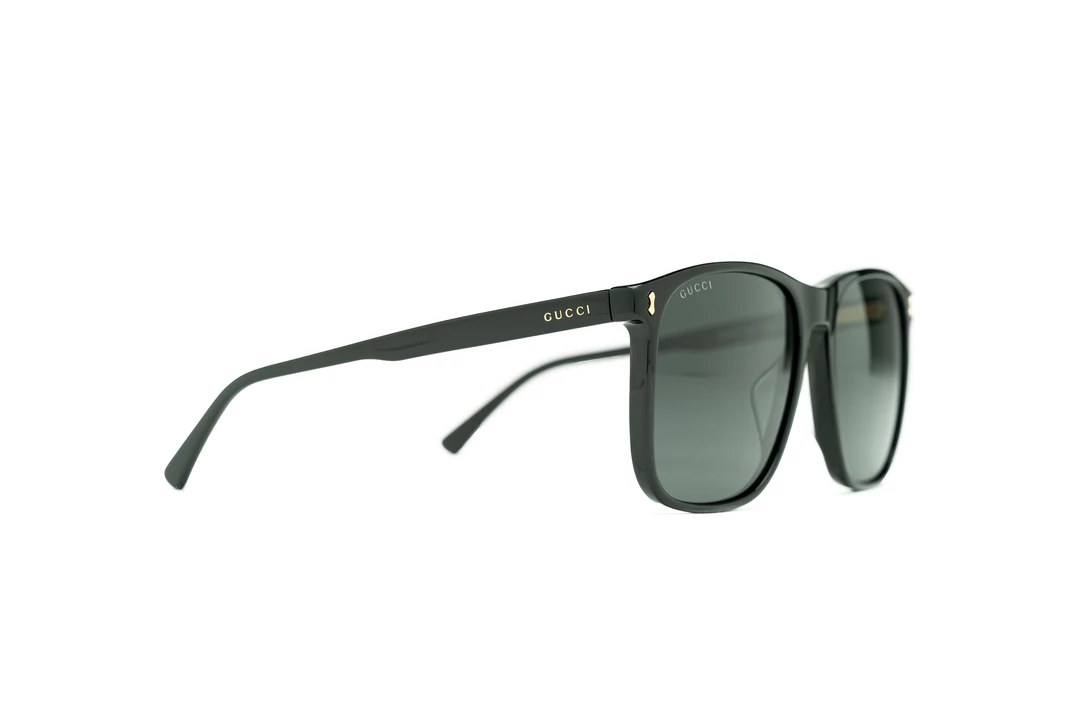 Gucci Rectangle Sunglasses - Black/Grey Latest 3 Gucci Rectangle Sunglasses - Black/Grey Latest