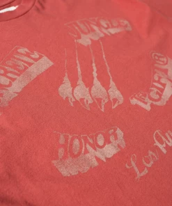 Honor The Gift Concrete Jungle Tee - Crimson
