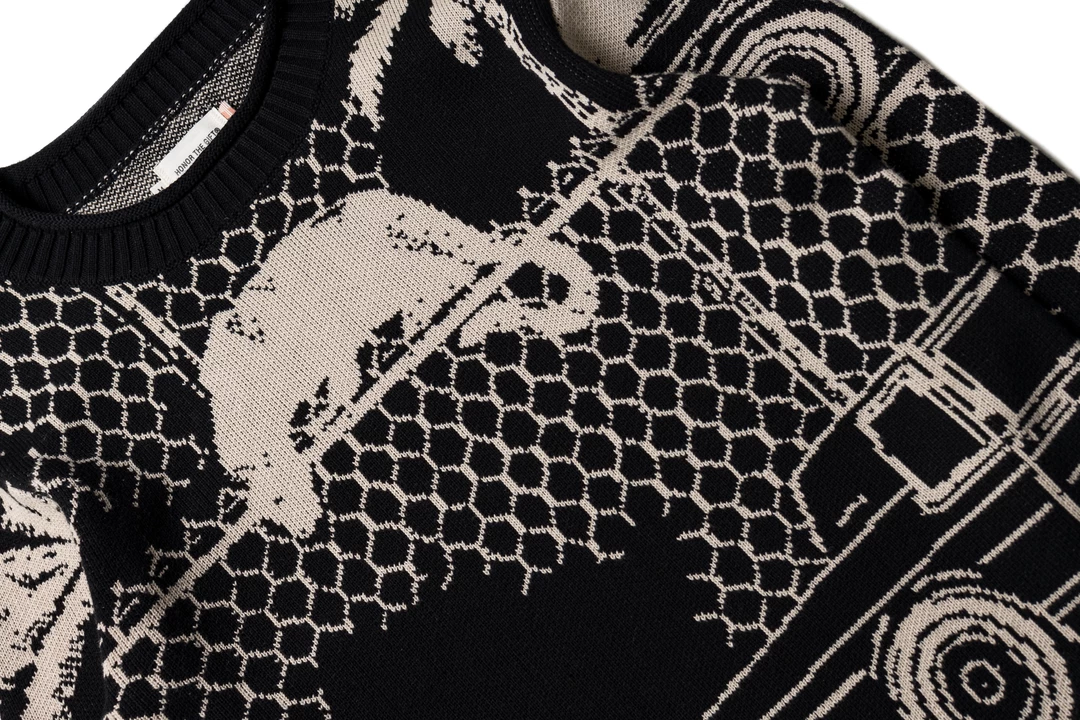 Latest Honor The Gift Jungle Knit Sweater - Black 3 Latest Honor The Gift Jungle Knit Sweater - Black